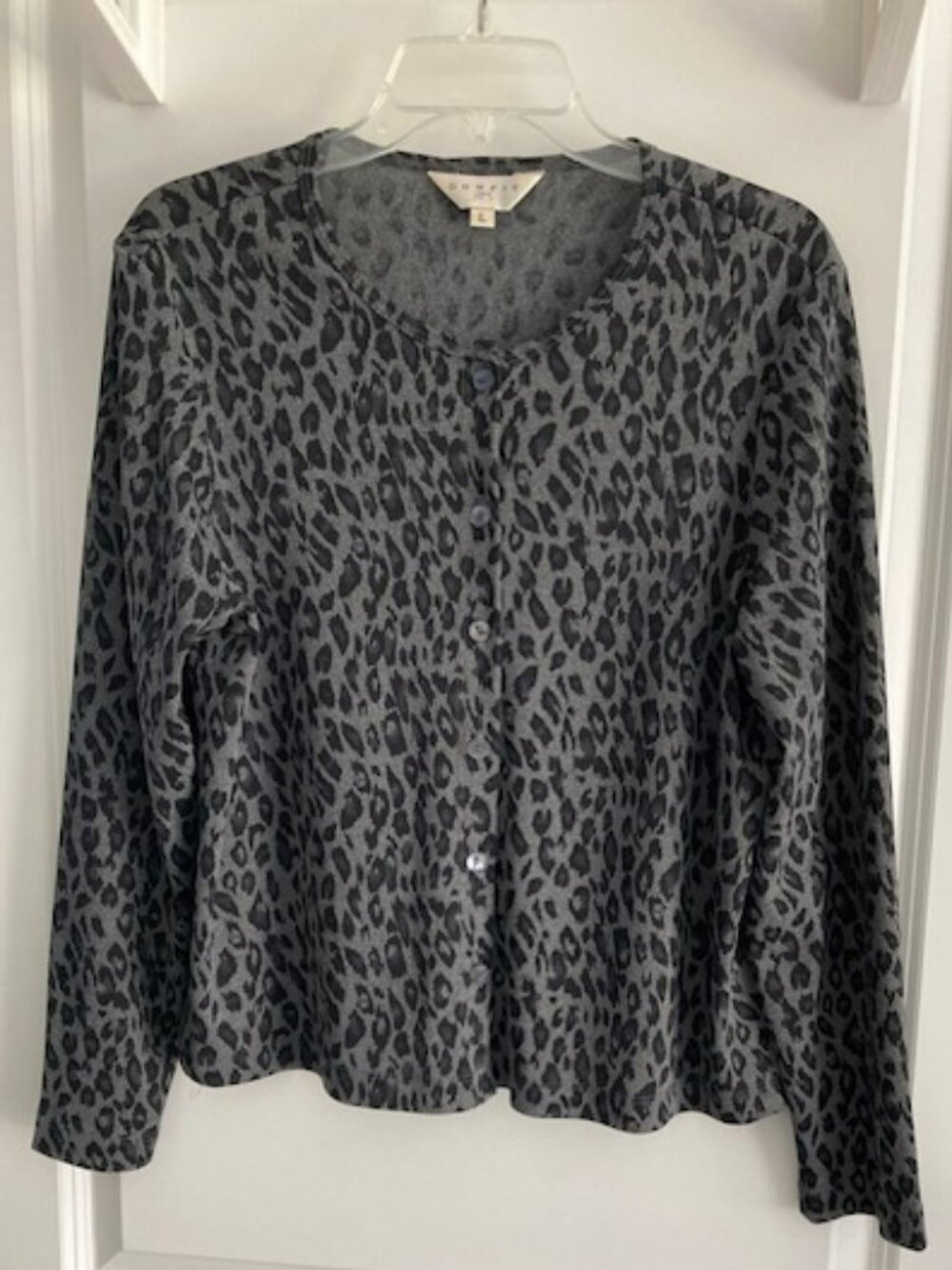 Vintage Outfit Jpr Leopard Top - Large